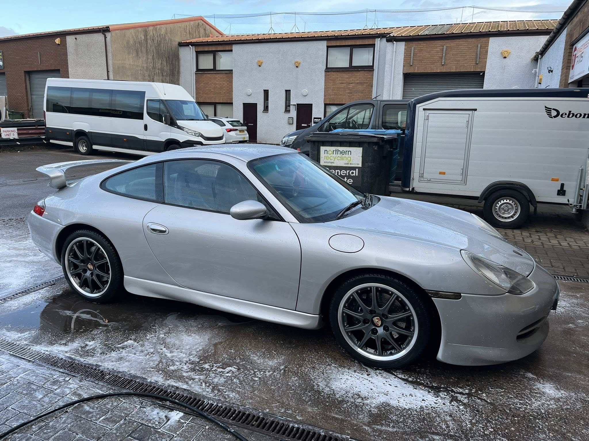 Detailed Porsche after a platinum valet